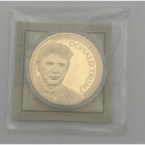 Donald Trump Speeches Coin Collection 24K Gold Layered Proof w/COA American Mint
